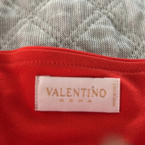 Valentino   Authentic Top ,sequins, beaded, great condition, deep orange - Picture 3 of 12